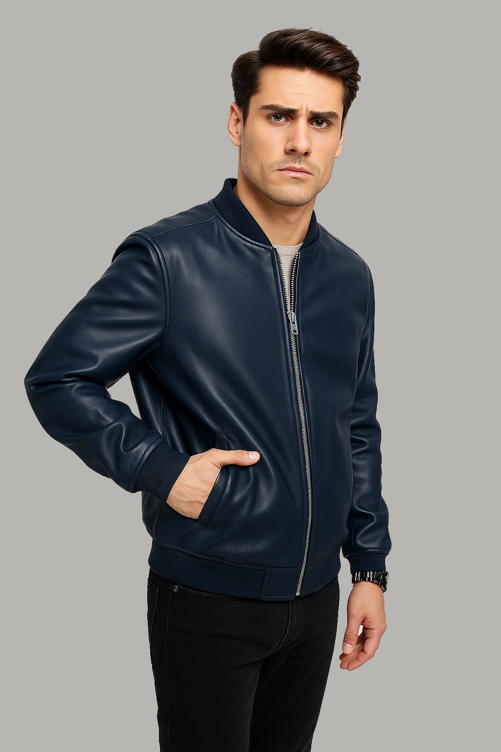 Jett Men's Leather Jacket