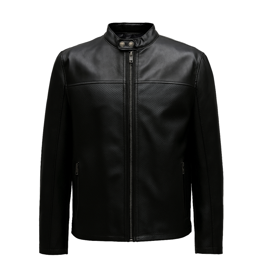 UrbanOliver Men's Leather Jacket