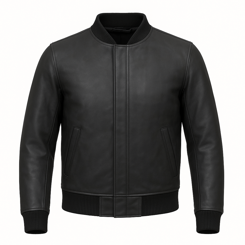 PR-238 Coalheart Classic Man's Moto Leather Jacket