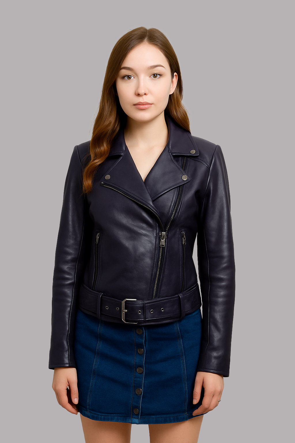 Chloe Women's Fashion Leather Jacket