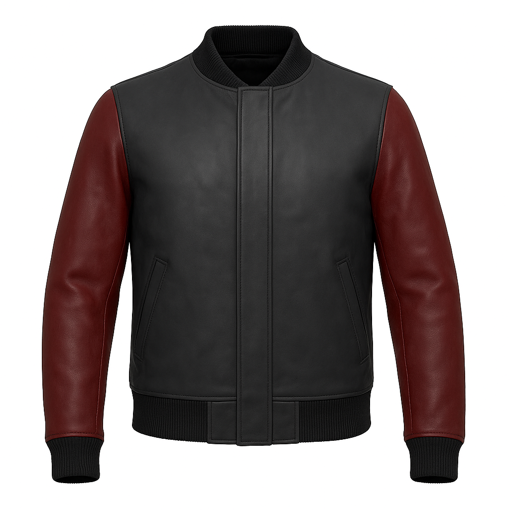 PR-238 Coalheart Classic Man's Moto Leather Jacket