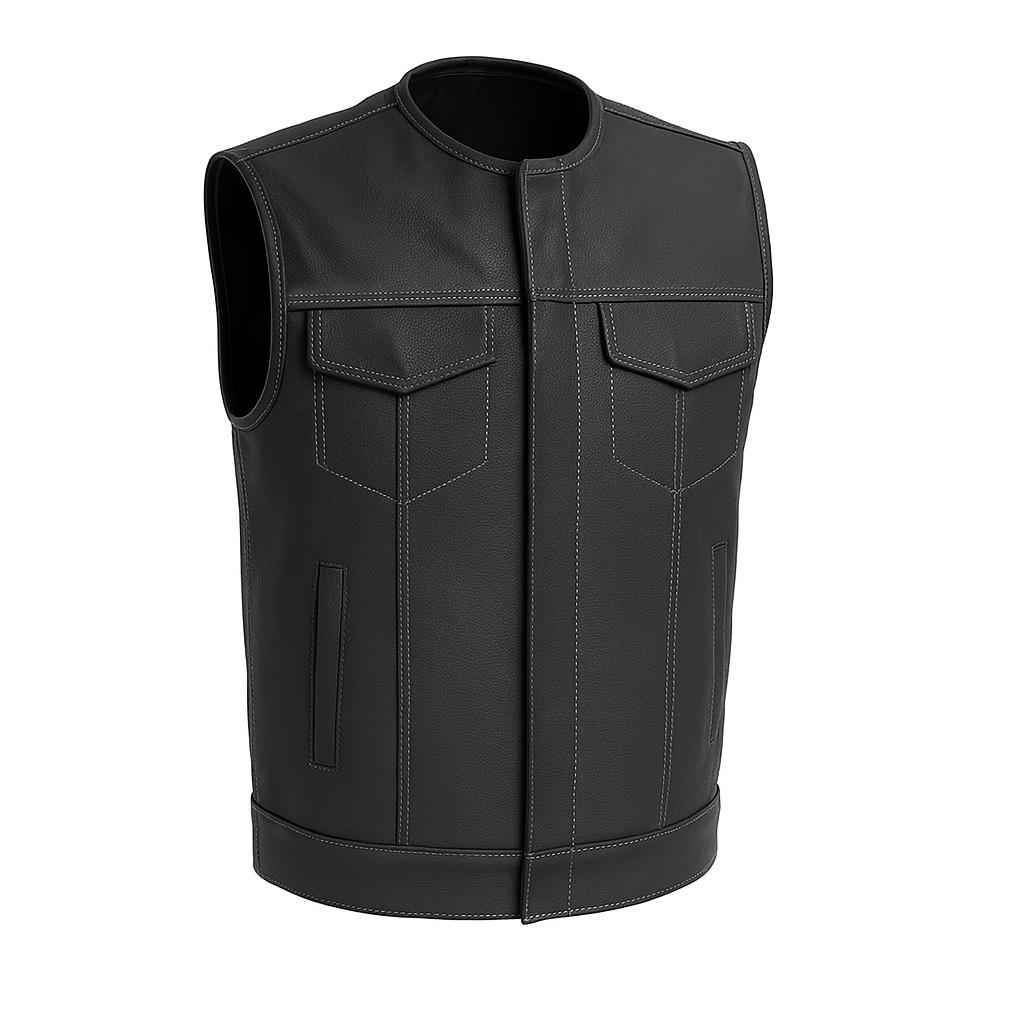 Shadow Viper - Men's Motorcycle Leather Vest