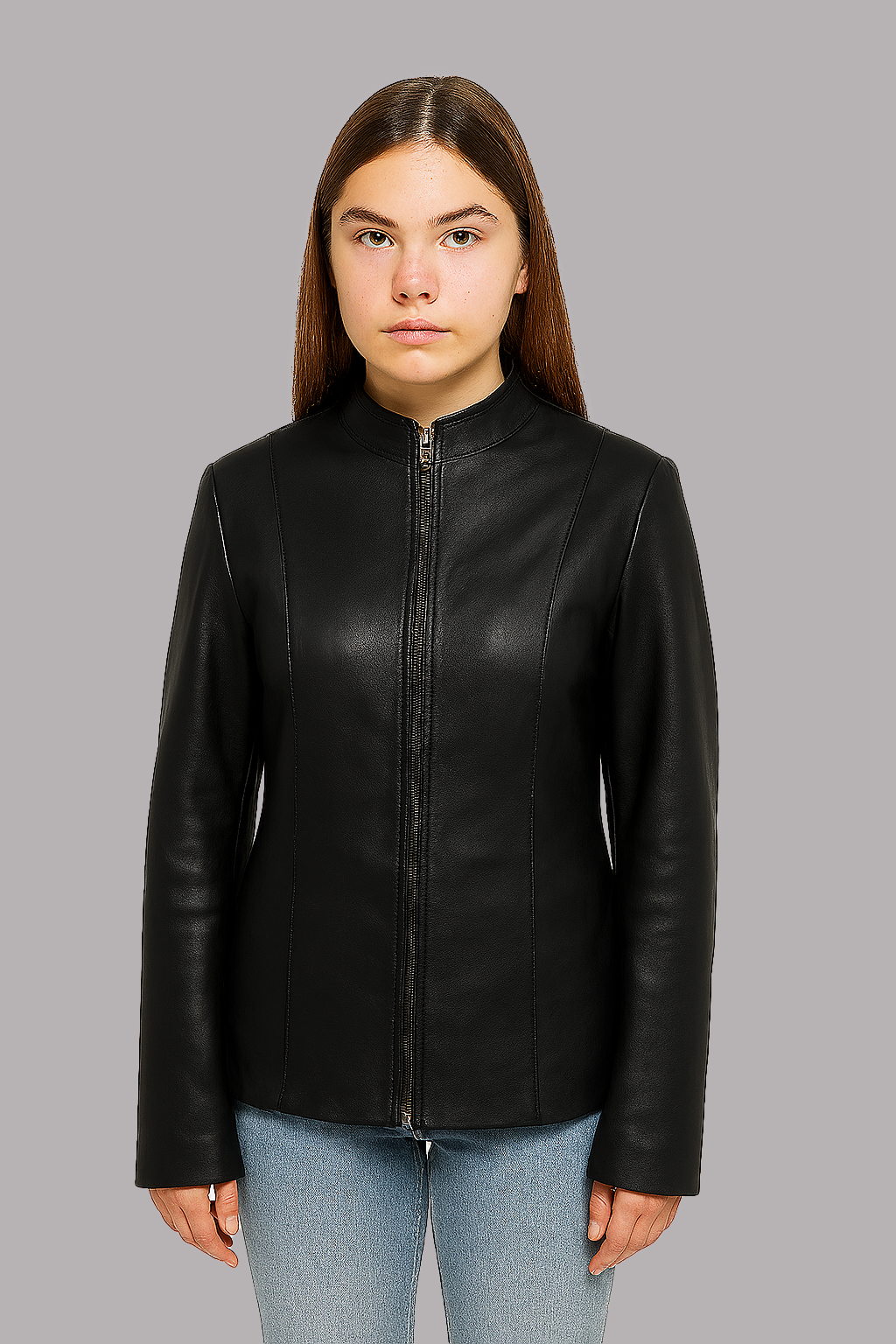 Flint Women's Fashion Leather Jacket