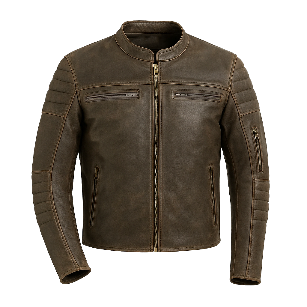 PR-213 Steelcore Man's Motorcycle leather jacket