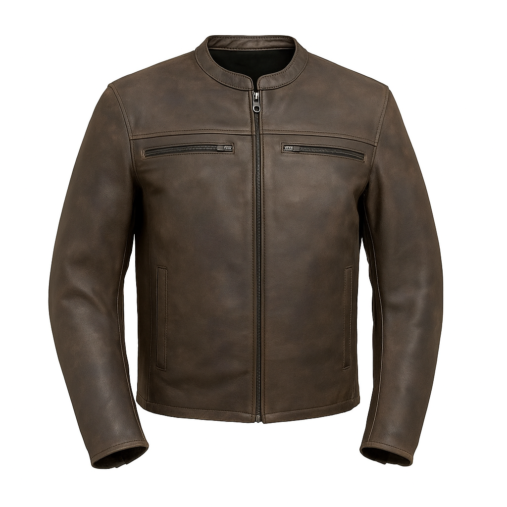 PR-227 Jetstream Man's Motorcycle Leather Jacket