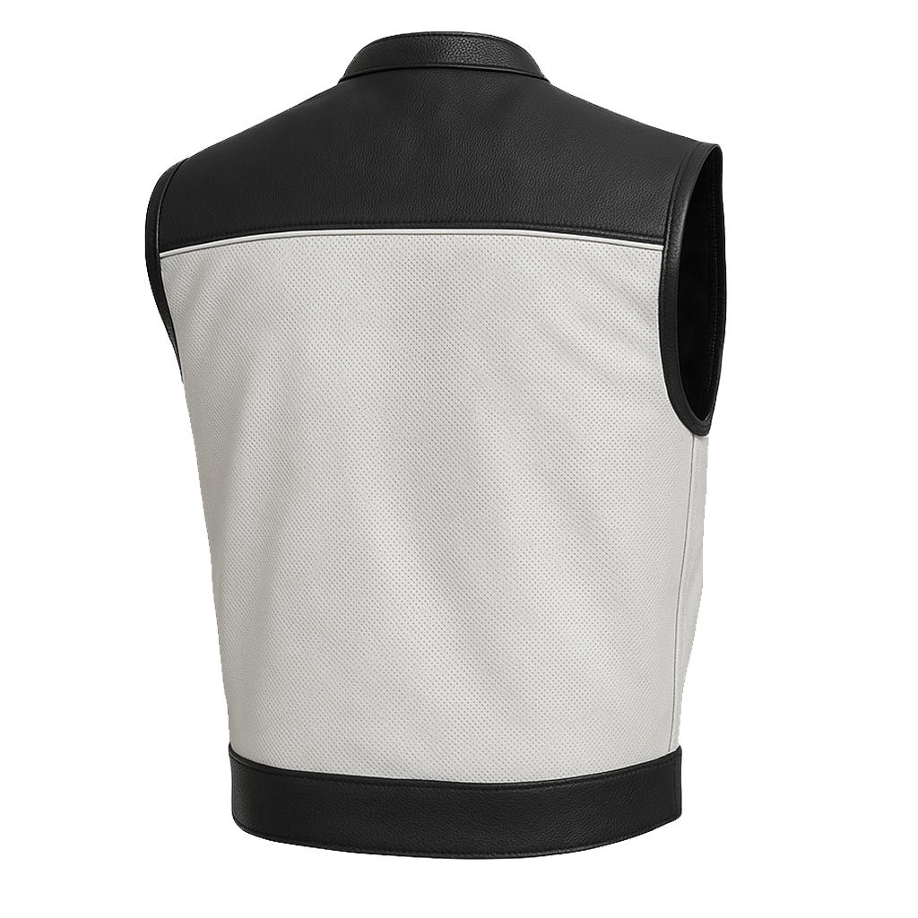Venom – Men’s Motorcycle Leather Vest