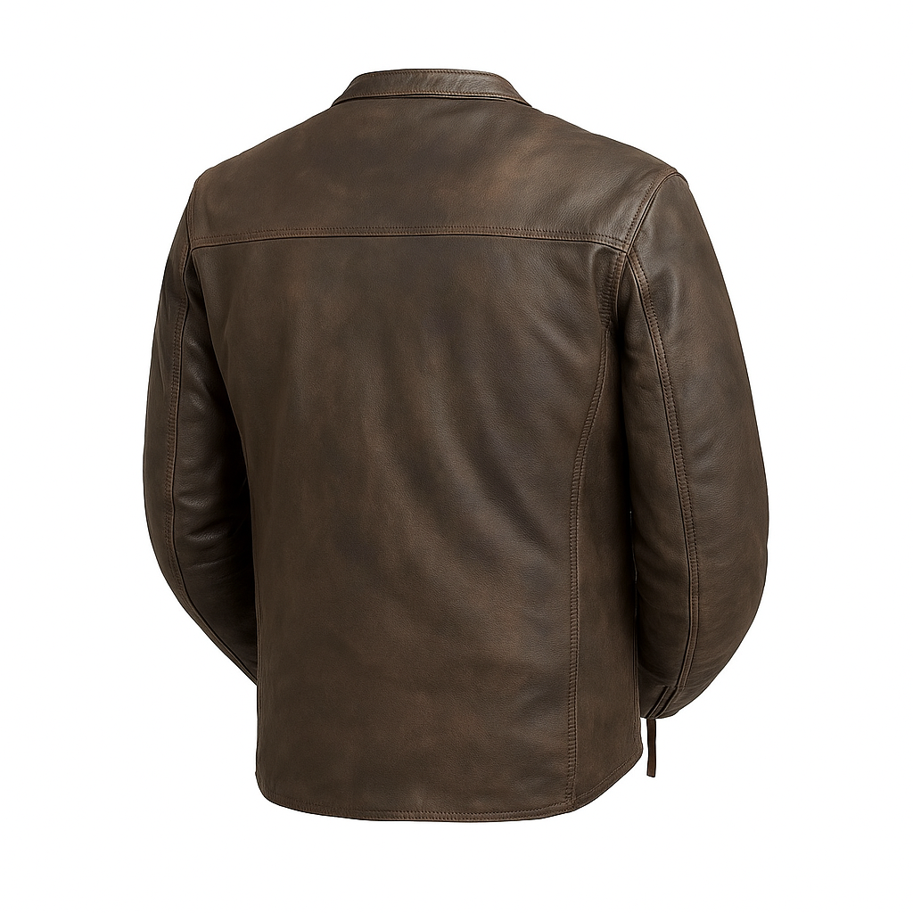 PR-227 Jetstream Man's Motorcycle Leather Jacket