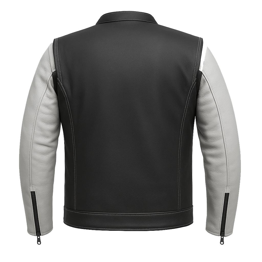 PR-237 Inferno Edge Man's Moto Leather Jacket