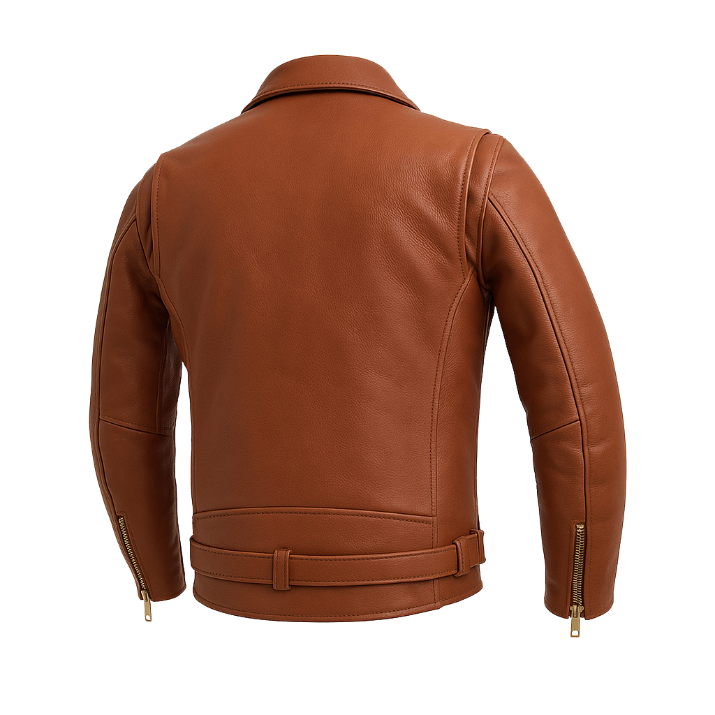 PR-211 Bronco Blaze Man's Motorcycle Leather Jacket