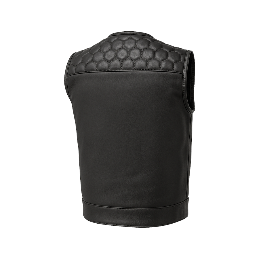 Viper - Men's Club Style Leather Vest