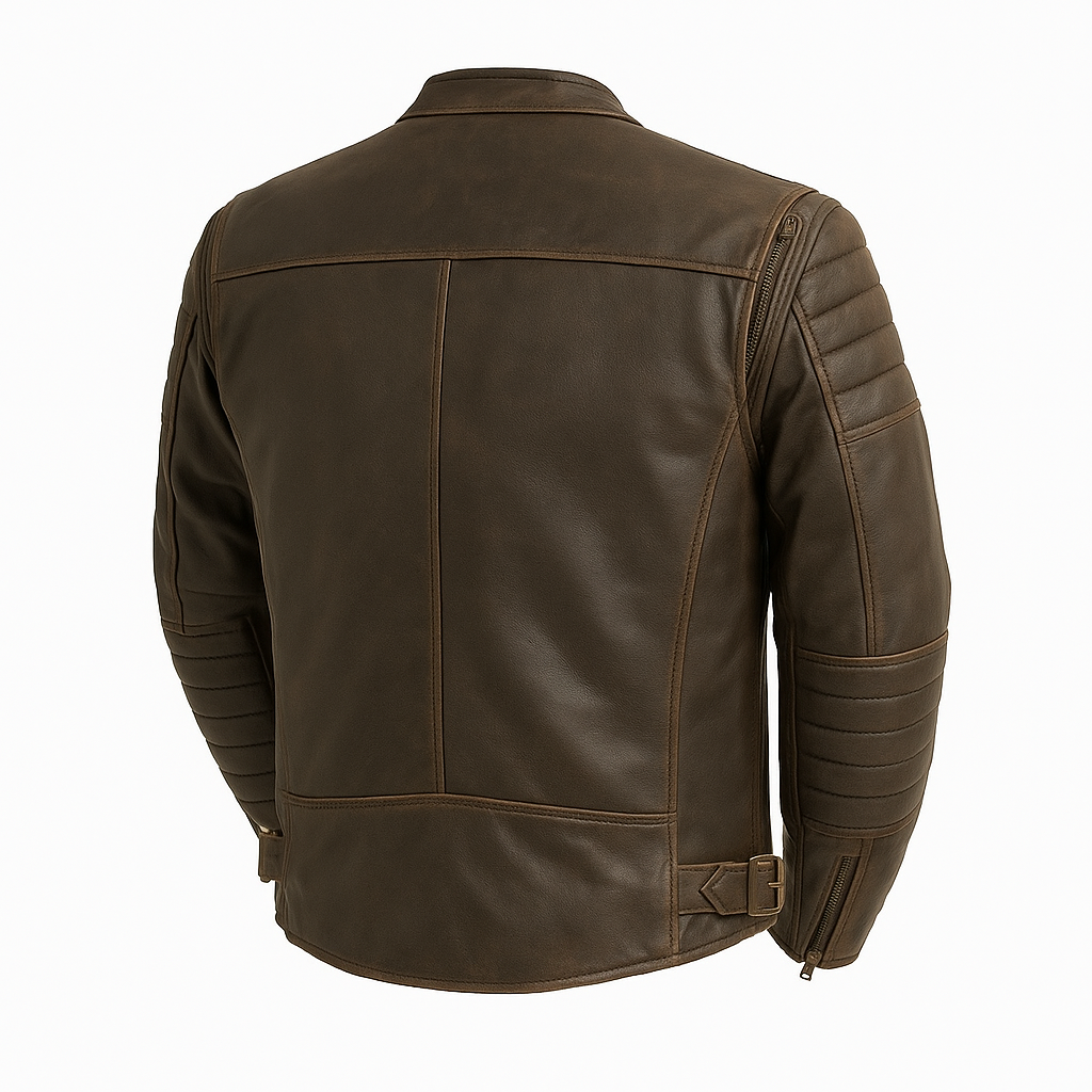 PR-213 Steelcore Man's Motorcycle leather jacket