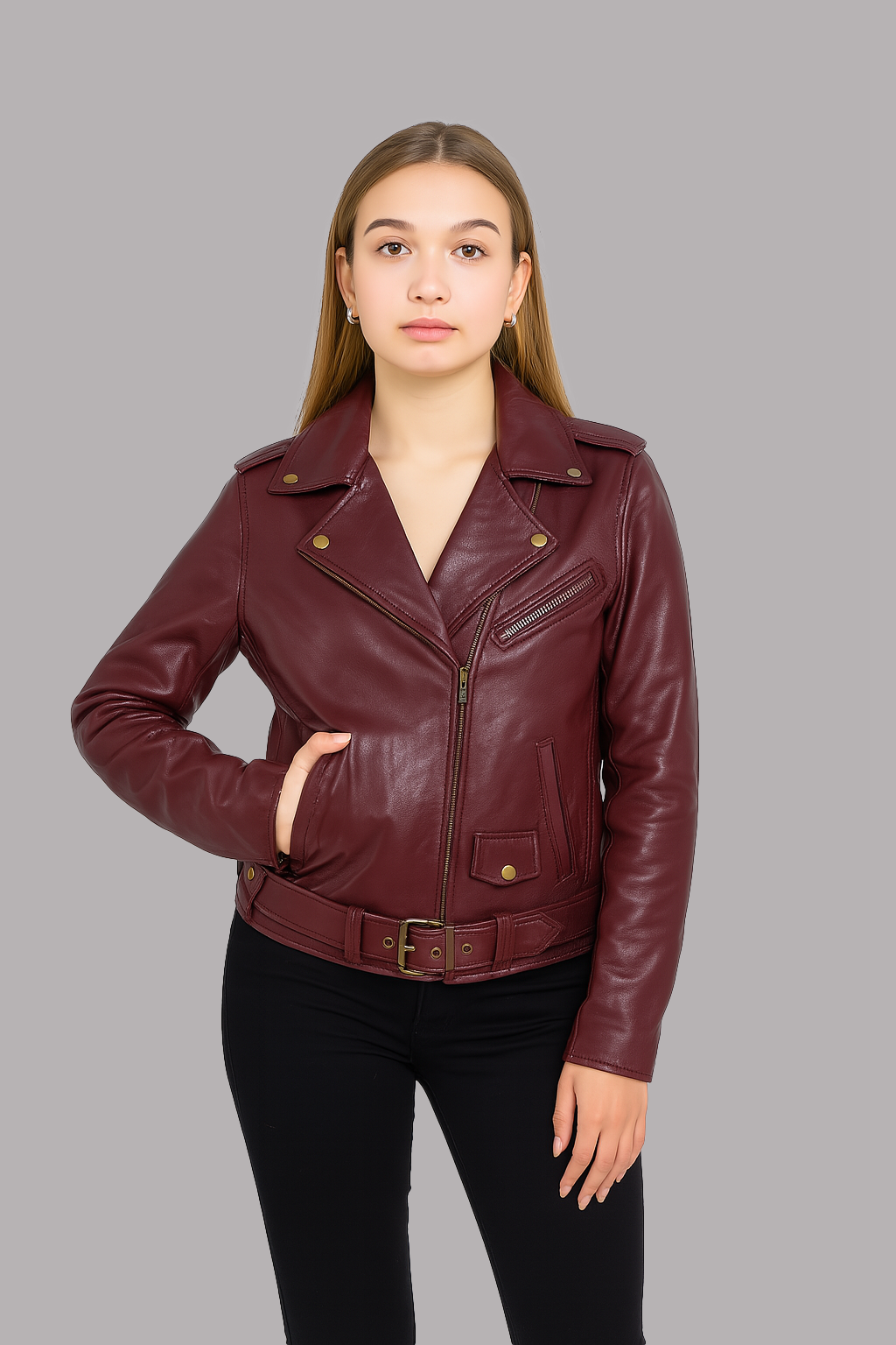 Rogue Ember Women's Leather Jacket