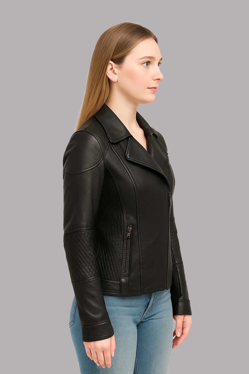 Thora Blaze Women's Leather Jacket