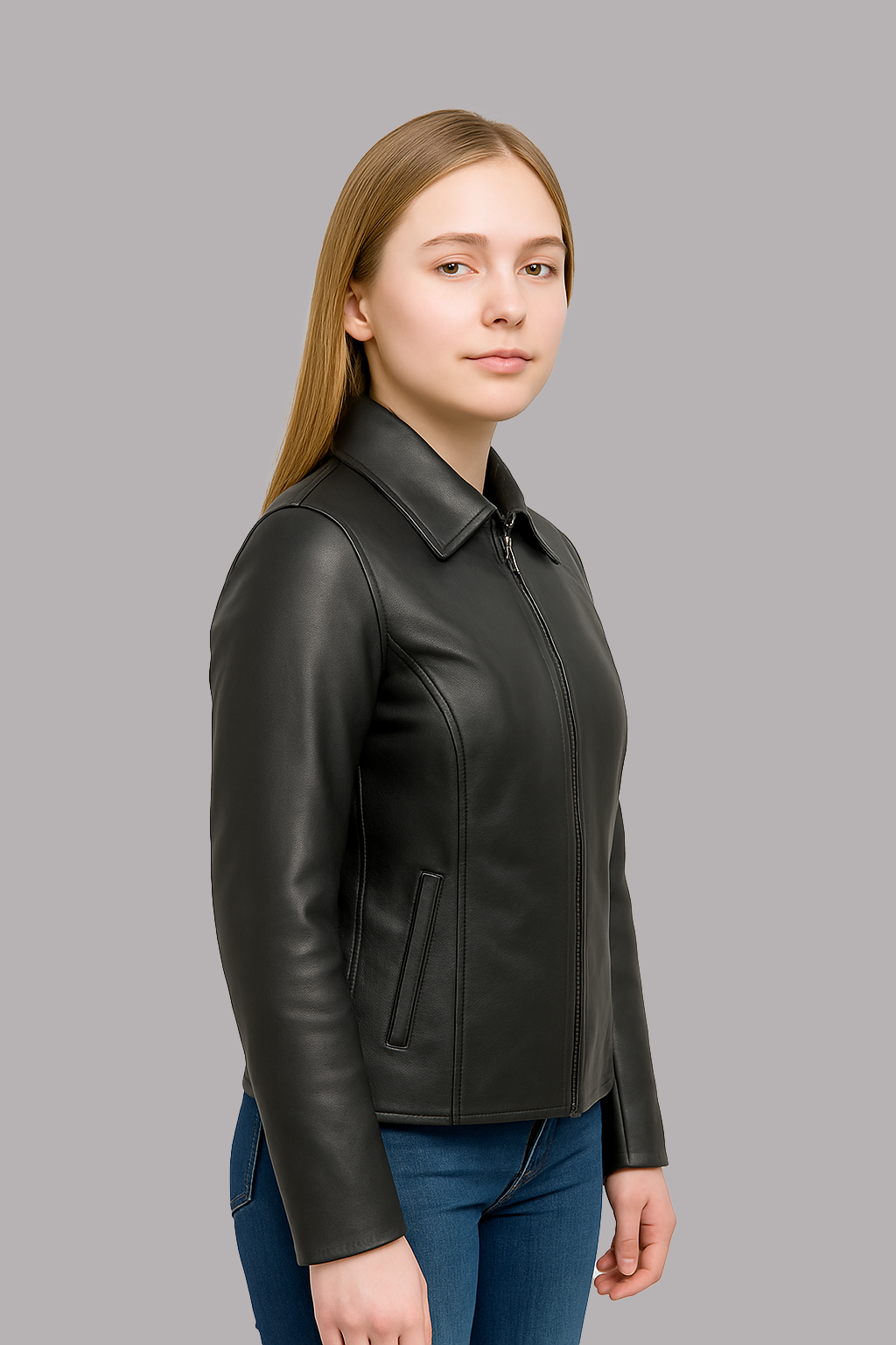 Lyric Fuse Women's Fashion Leather Jacket