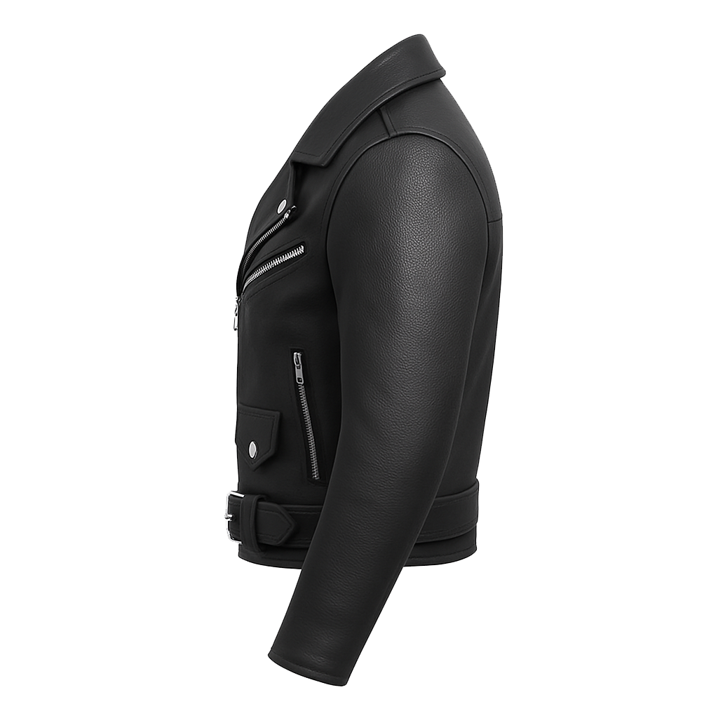 PR-338 Mini Little Rebel Rider – Kid’s Leather Motorcycle Jacket