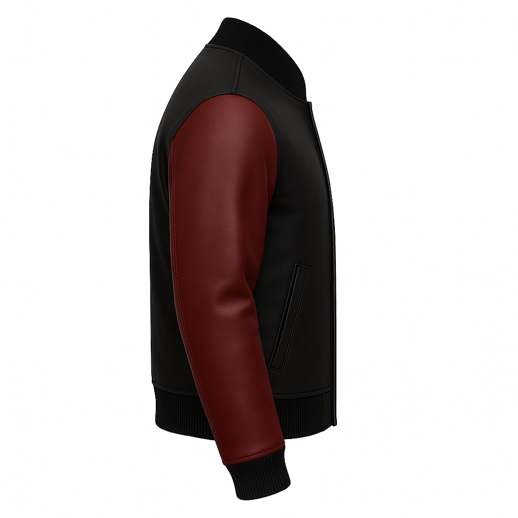 PR-238 Coalheart Classic Man's Moto Leather Jacket