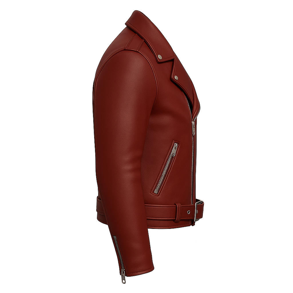 PR-211 Bronco Blaze Man's Motorcycle Leather Jacket