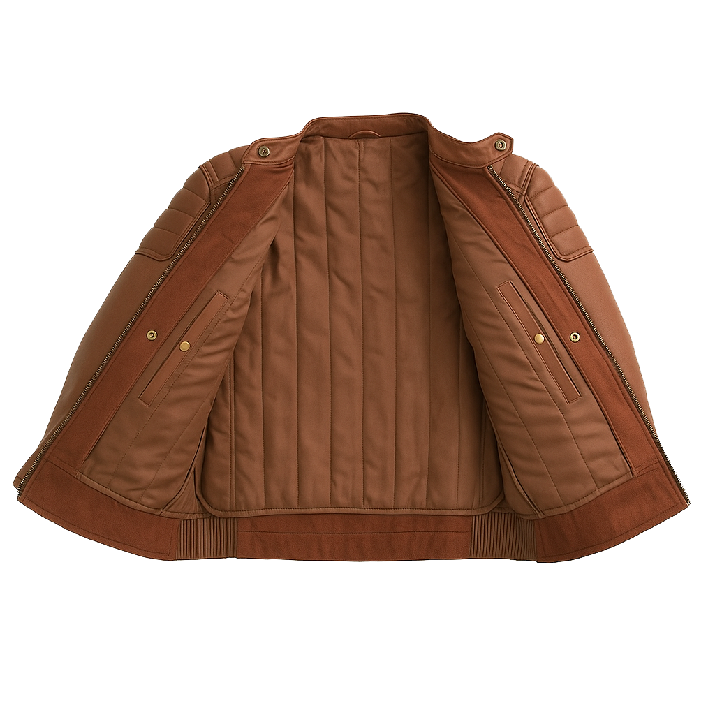 PR-207 Dustborn Man's Motorcycle Leather jaclet