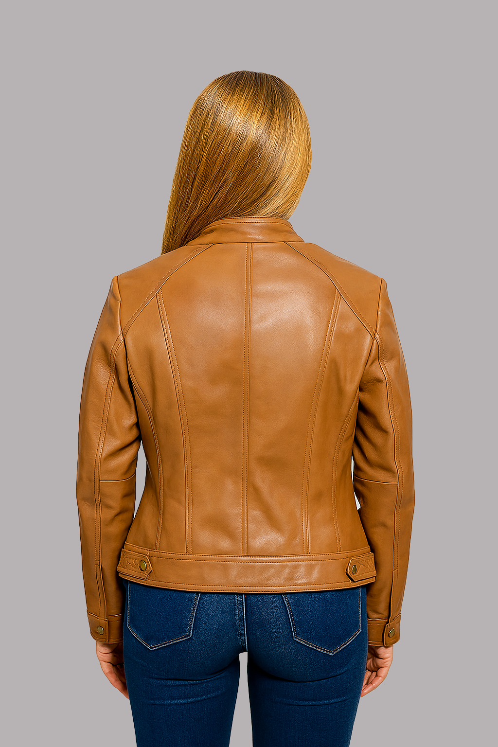 Carmine Vale Women's Fashion Leather Jacket