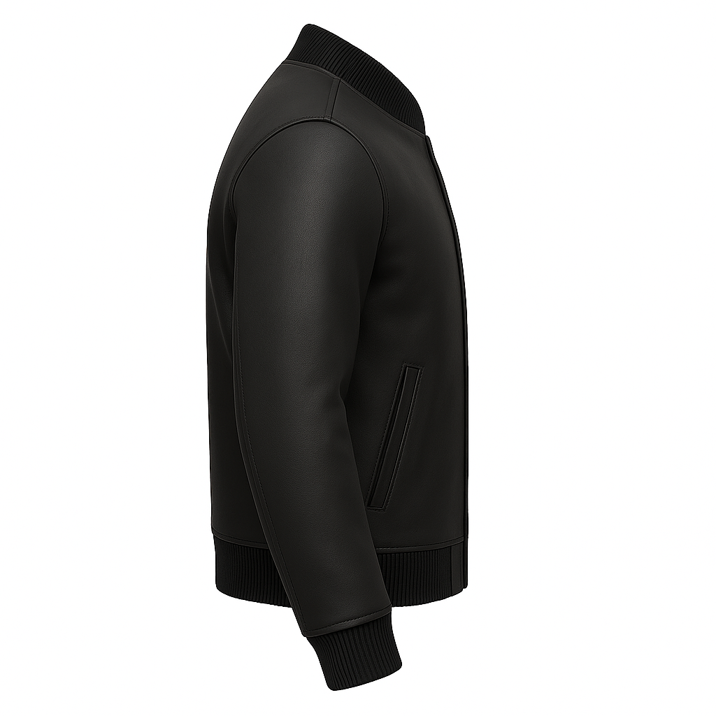 PR-238 Coalheart Classic Man's Moto Leather Jacket
