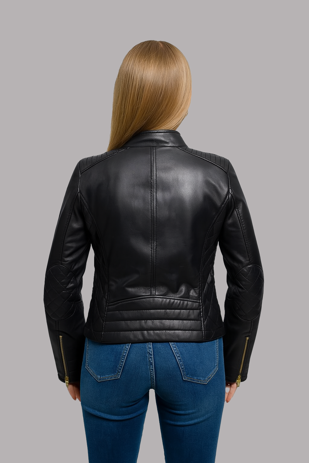 Mirielle Skin Womens Fashion Leather Jacket