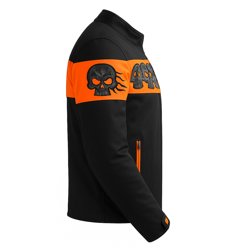 PR-214 Skullshade Man's Motorcycle Textile jacket