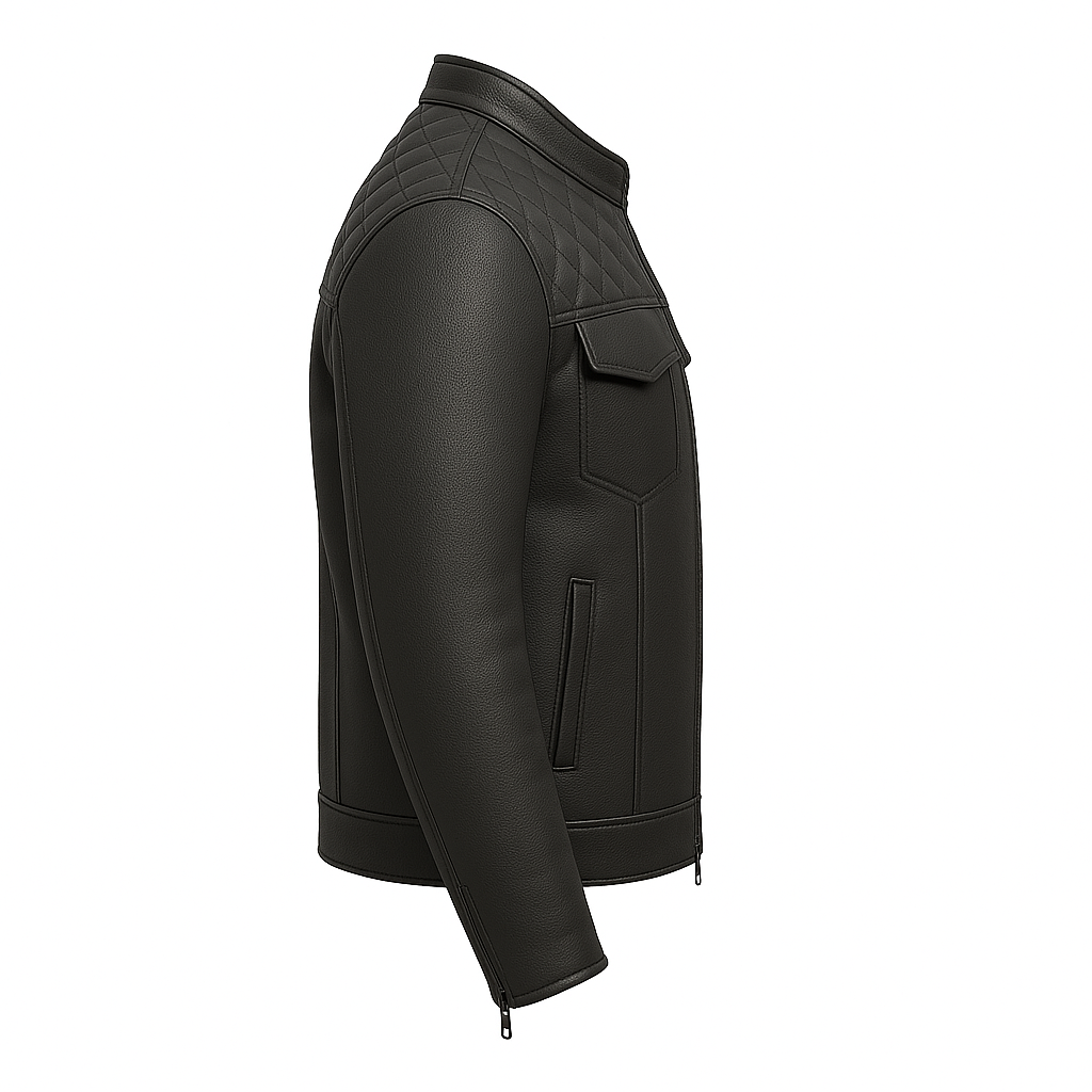 PR-206 Ember Guard Men's Motorcycle leather jacket