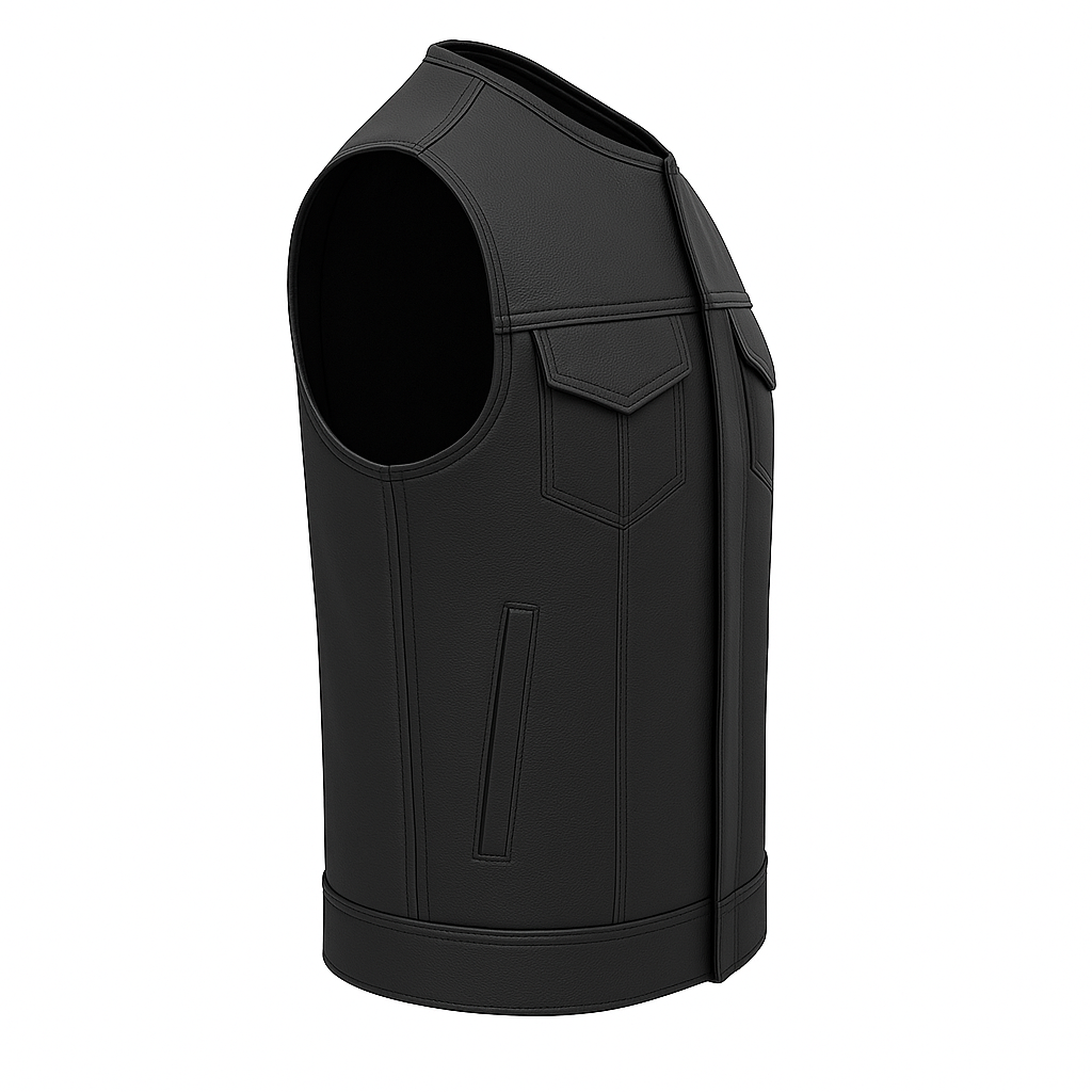 Nightbound - Men's Motorcycle Leather Vest