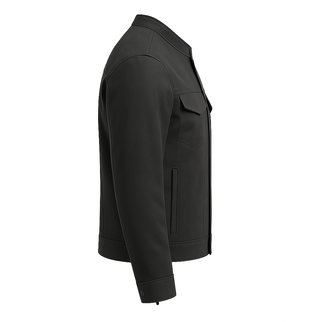 Pr-209 Shadowfield Man's Motorcycle Twill Jacket