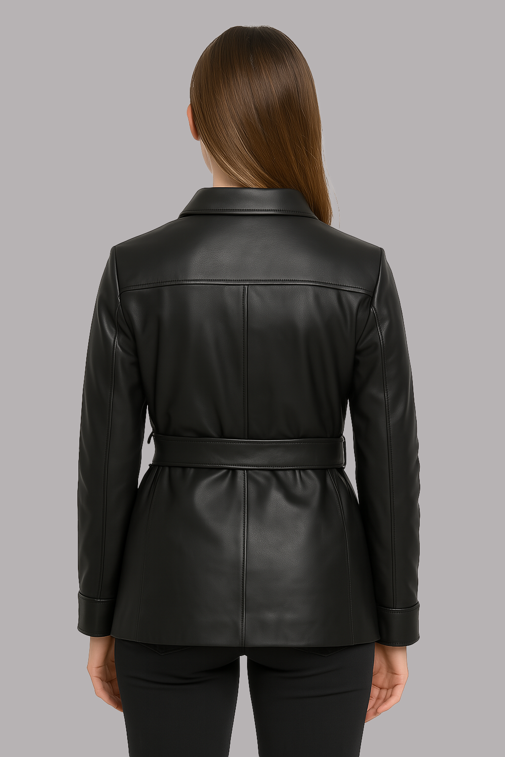 Janessa Luxe Women's Fashion Leather Jacket