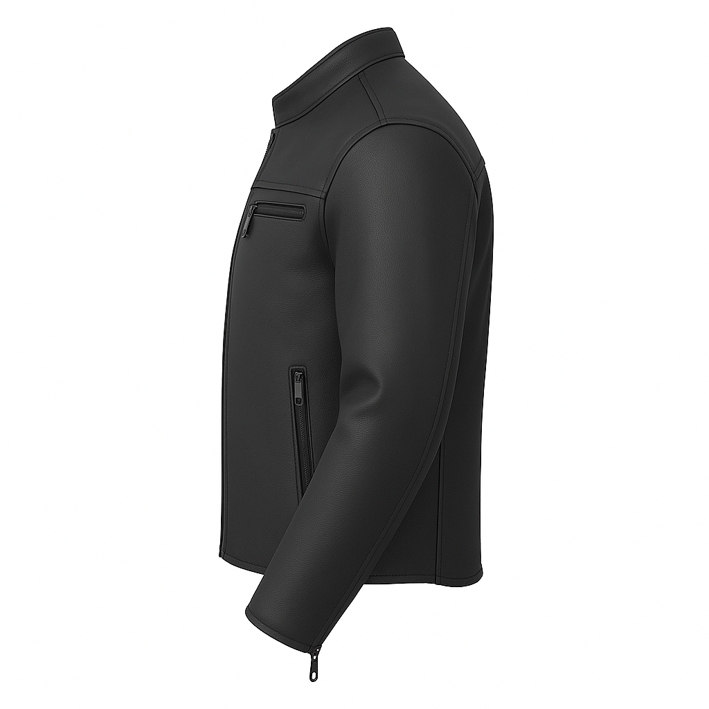 PR-217 Torque Drift Man's Motorcycle Leather Jacket