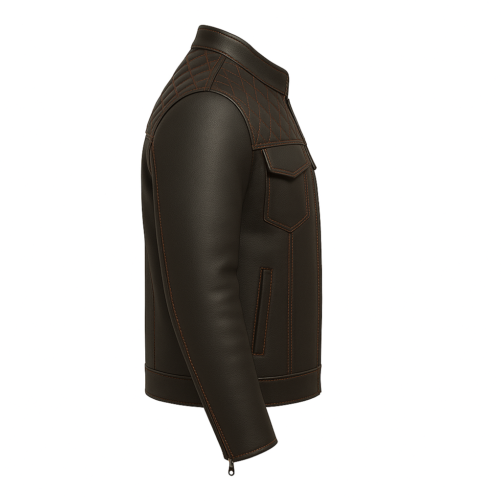 PR-206 Ember Guard Men's Motorcycle leather jacket