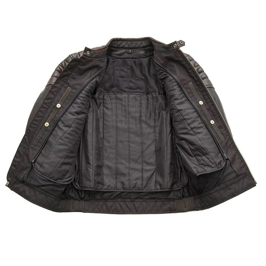 PR-207 Dustborn Man's Motorcycle Leather jaclet