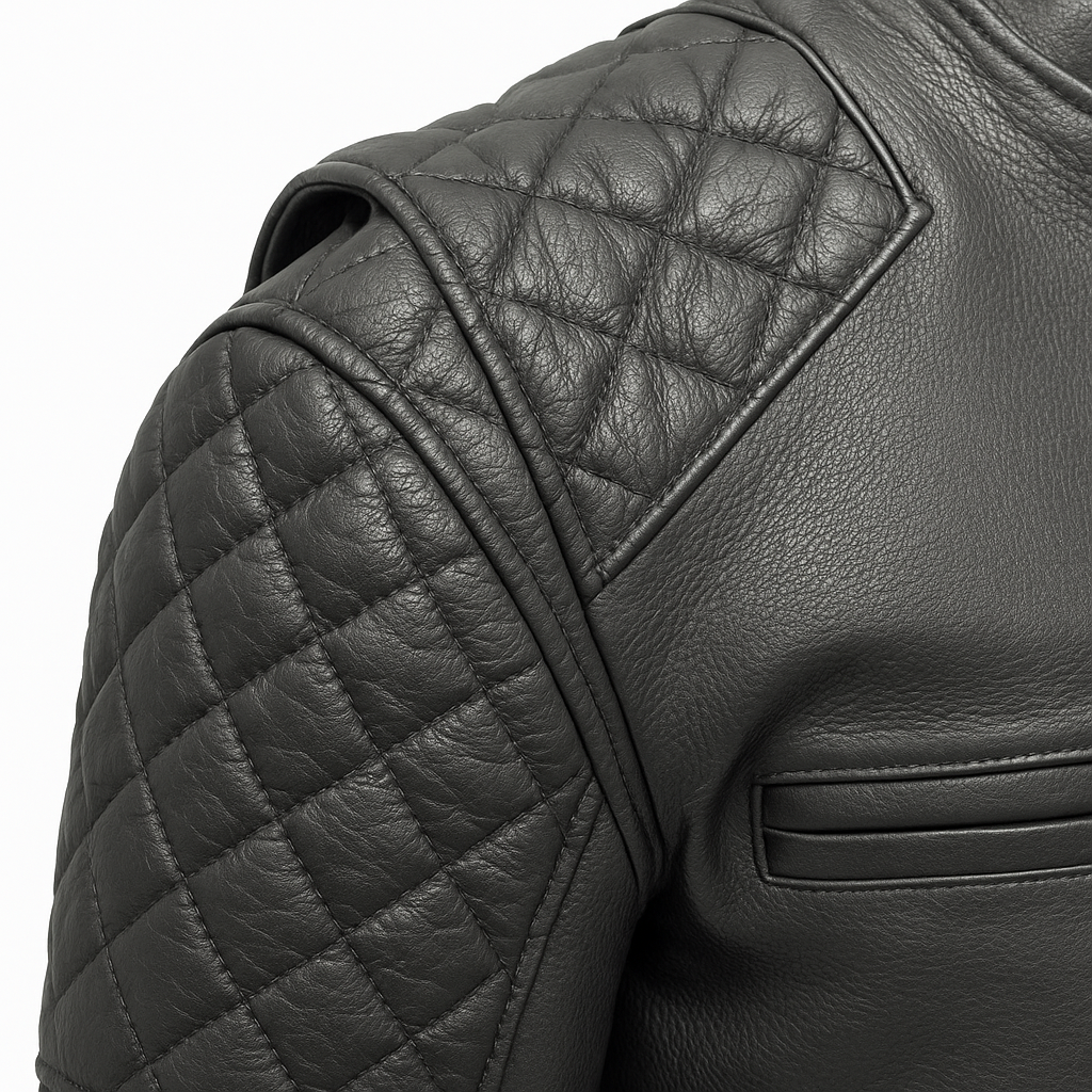 PR-212 Bulletline Man's Motorcycle leather jacket