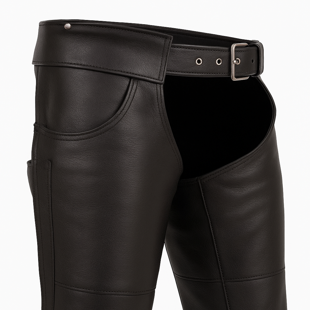 Rally – Unisex Motorcycle Leather Chaps