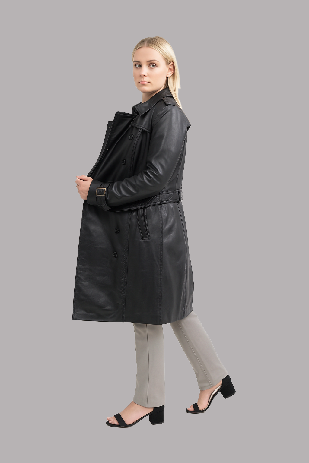 Olivia Women's Fashion Leather Jacket