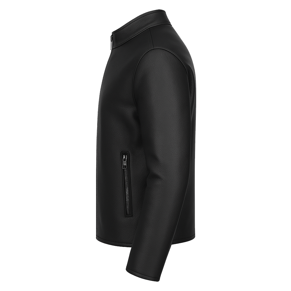PR-204 Prime Edge – Men's Motorcycle Café Style Leather Jacket
