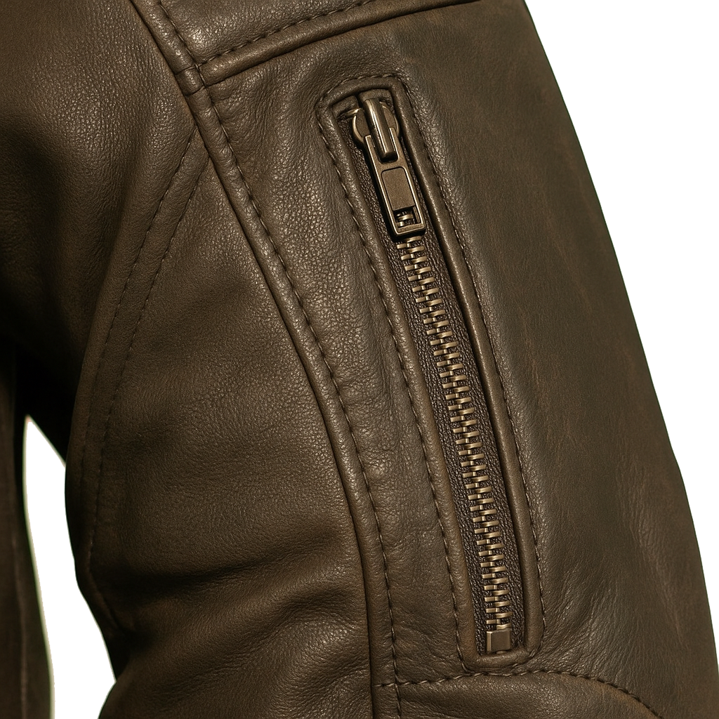 PR-213 Steelcore Man's Motorcycle leather jacket