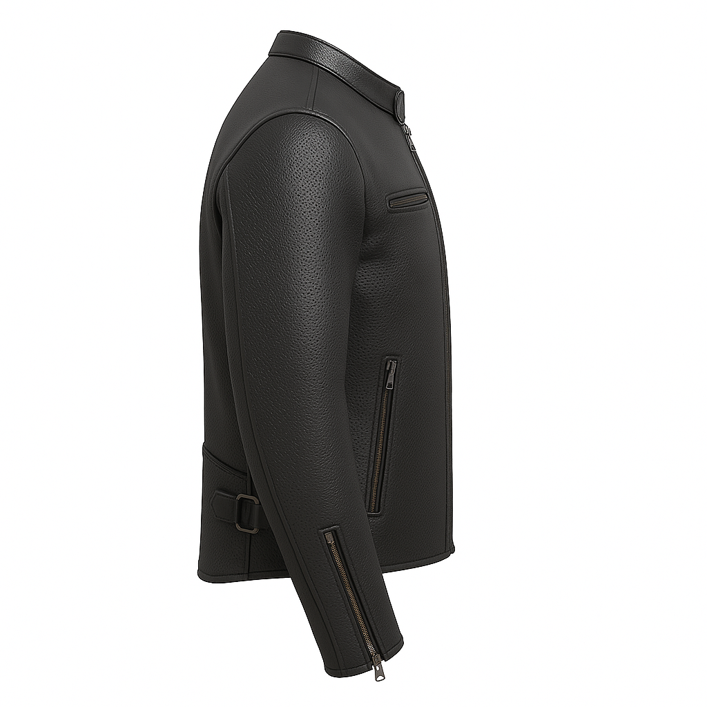 PR-234 AeroRider Man's Moto Leather Jacket