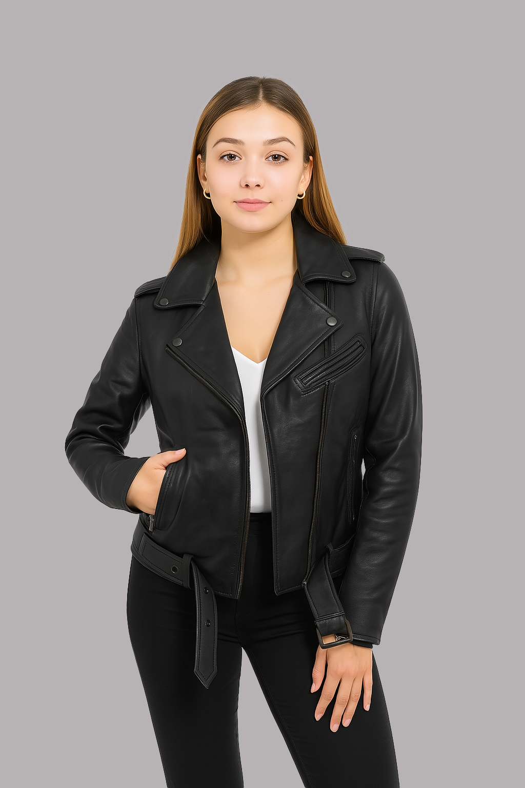 Rogue Ember Women's Leather Jacket