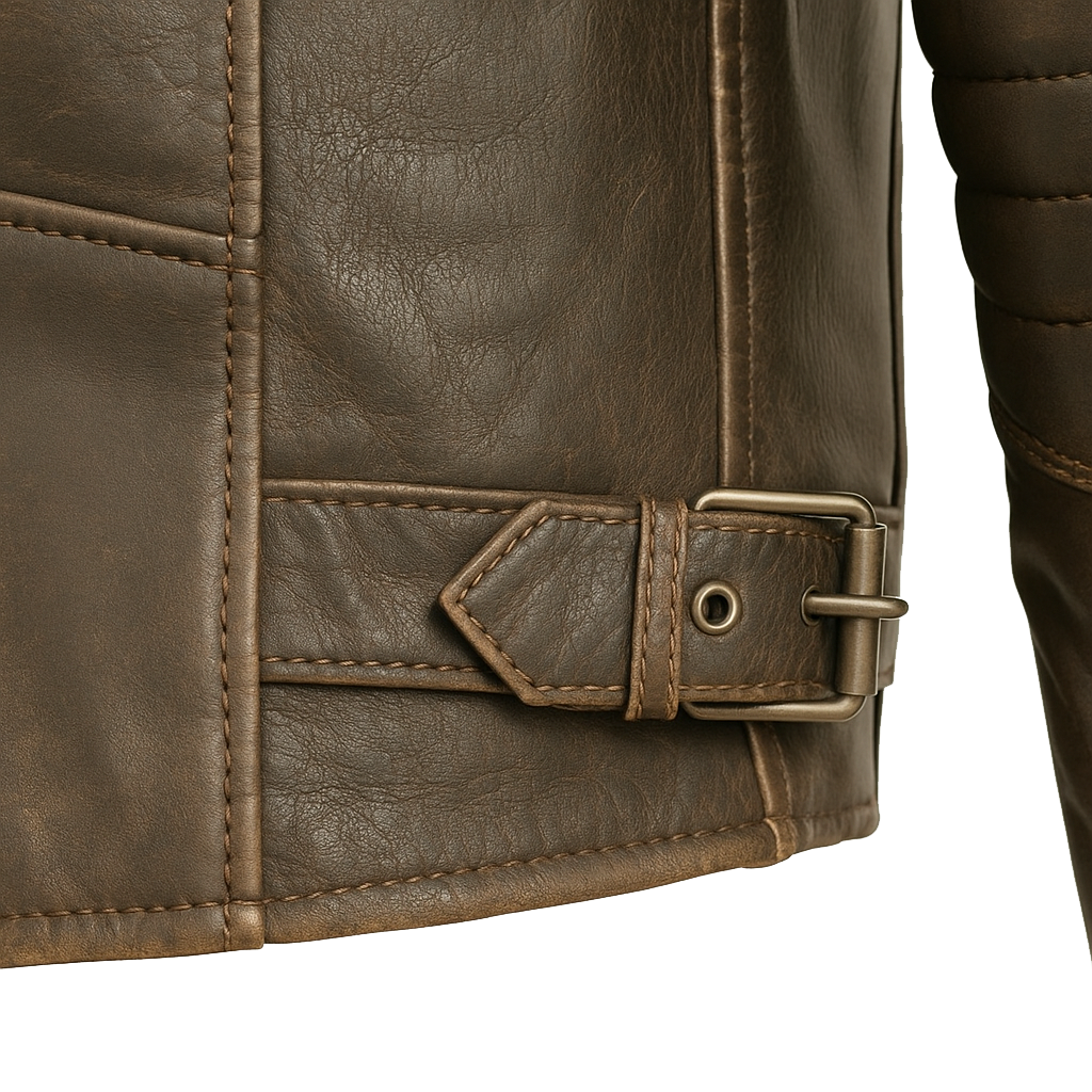 PR-213 Steelcore Man's Motorcycle leather jacket