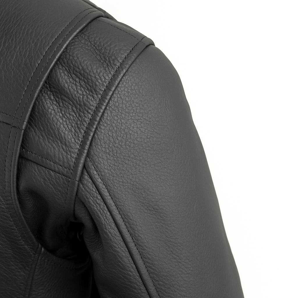 Mini Storm Rider – Kid’s Leather Motorcycle Jacket