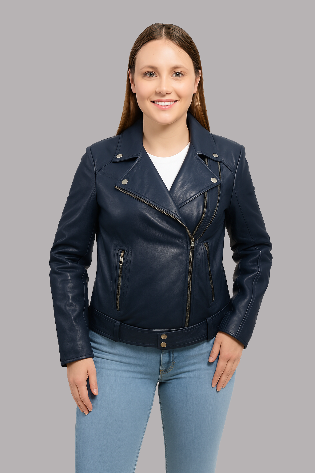 Chloe Women's Fashion Leather Jacket
