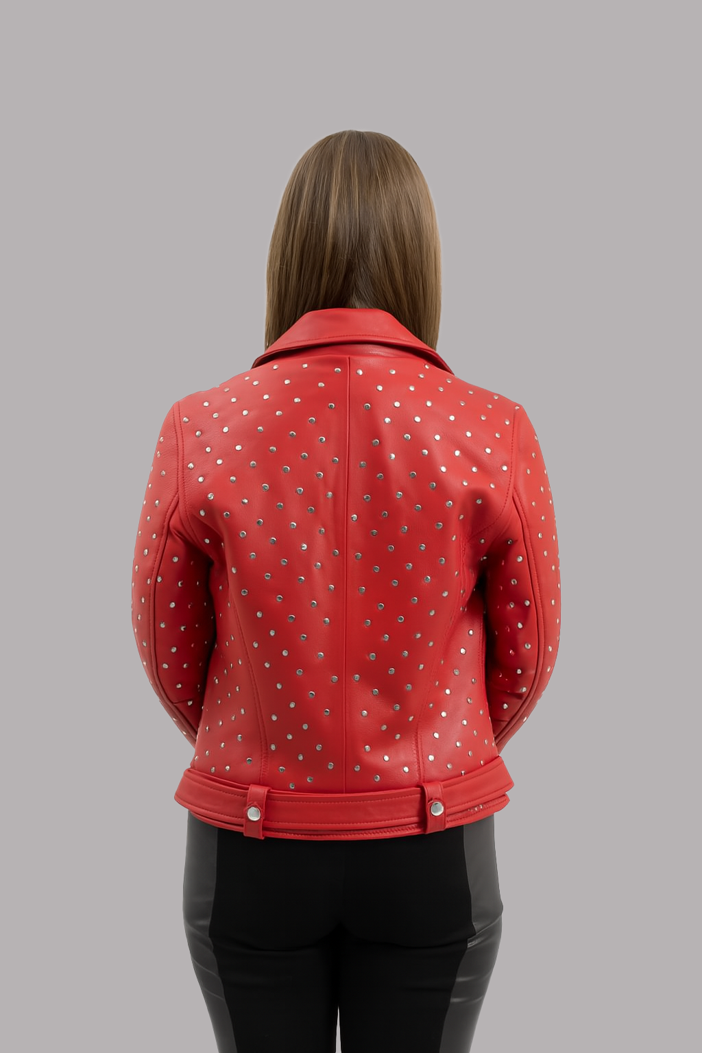 Claudia Women's Fashion Leather Jacket