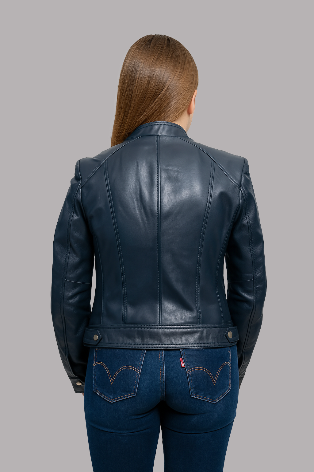 Carmine Vale Women's Fashion Leather Jacket