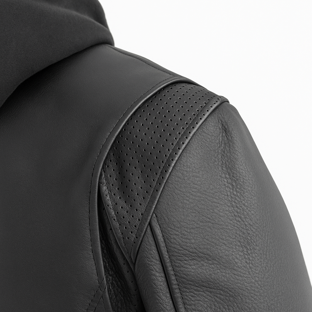 PR-230 Night Vortex Man's Motorcycle leather jacket