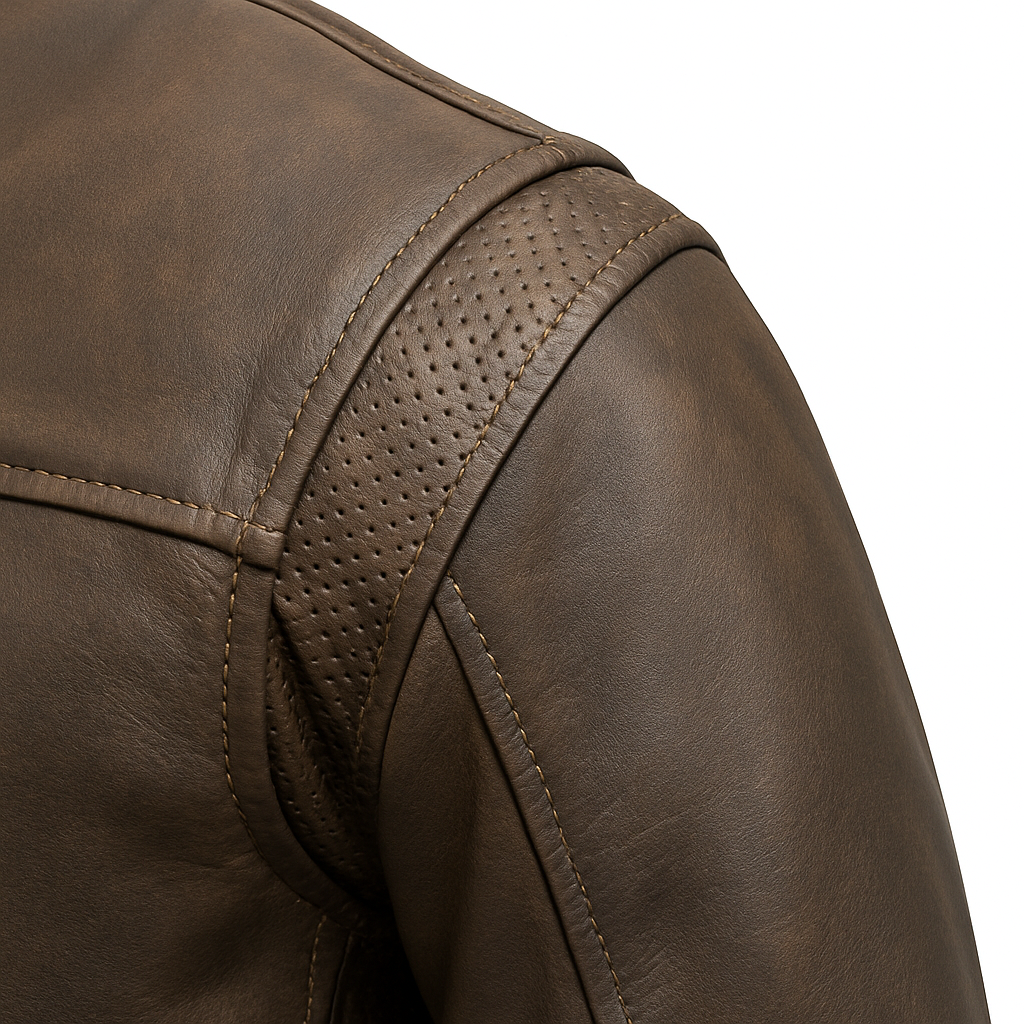 PR-227 Jetstream Man's Motorcycle Leather Jacket