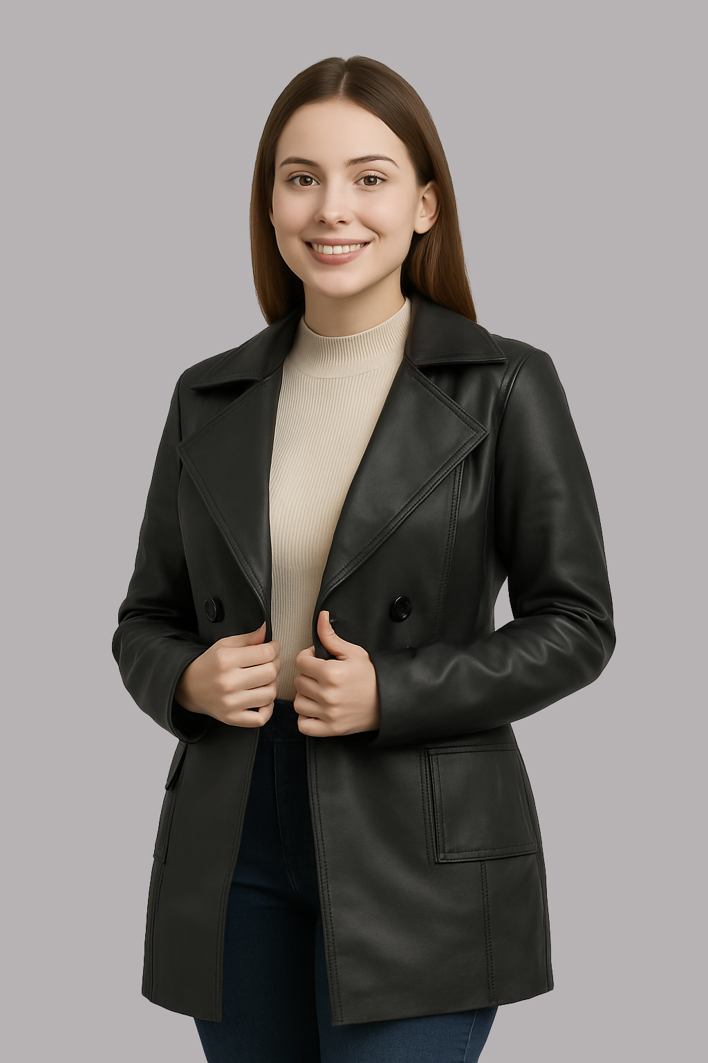 Elowen Grace Ladies Long Coat