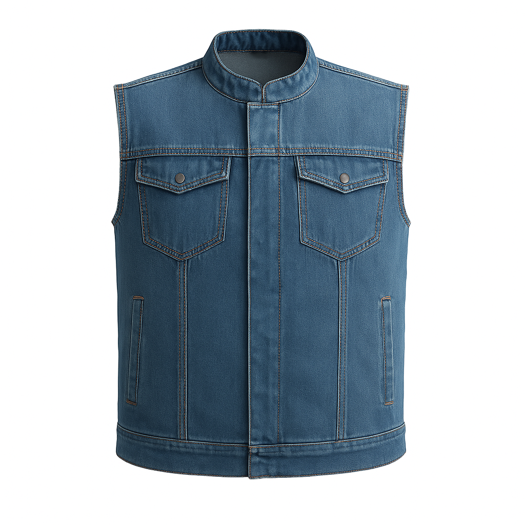 PR-304 Maverick - Men's Motorcycle Denim Vest
