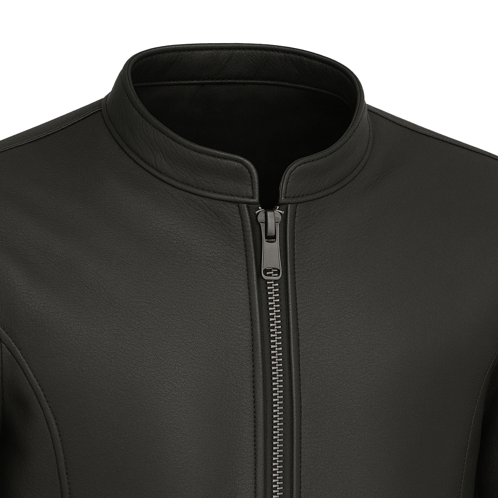 PR-204 Prime Edge – Men's Motorcycle Café Style Leather Jacket